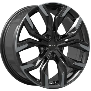 RTX Wheels – Venom – Black – 17″x7″ 35mm – Summer Wheels – 083353